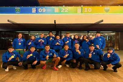 Time Brasil, medalhas Pan Jr