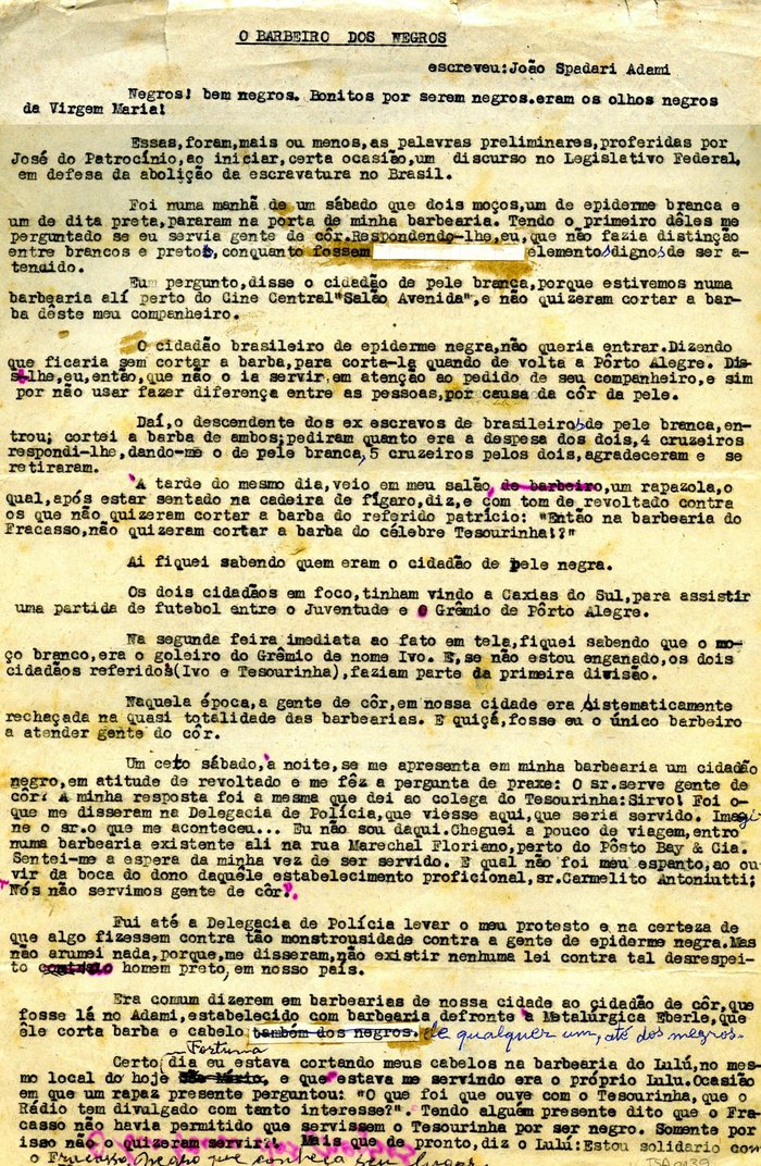 Arquivo Histórico Municipal João Spadari Adami / divulgação
