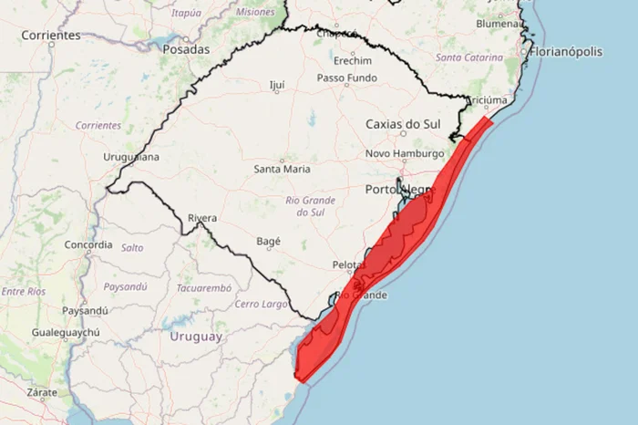 Instituto Nacional de Meteorologia (Inmet) / Reprodução