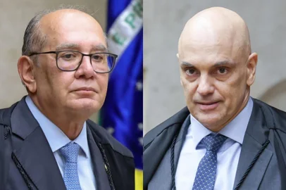 Gilmar Mendes e Alexandre de Moraes - Foto: STF/Divulgação<!-- NICAID(15939065) -->