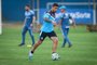 RS - FUTEBOL/ TREINO GREMIO 2023 - ESPORTES - Jogadores do Gremio realizam treino tÃ©cnico durante a tarde desta segunda-feira, no CT Luiz Carvalho, na preparaÃ§Ã£o para a partida valida pelo Campeonato Brasileiro 2023. FOTO: LUCAS UEBEL/GREMIO FBPANa foto: João Pedro<!-- NICAID(15588243) -->
