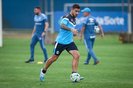 RS - FUTEBOL/ TREINO GREMIO 2023 - ESPORTES - Jogadores do Gremio realizam treino tÃ©cnico durante a tarde desta segunda-feira, no CT Luiz Carvalho, na preparaÃ§Ã£o para a partida valida pelo Campeonato Brasileiro 2023. FOTO: LUCAS UEBEL/GREMIO FBPANa foto: João Pedro<!-- NICAID(15588243) -->