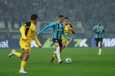 PORTO ALEGRE, RS, BRASIL - 10/08/2025 - Grêmio x Sport Recife, Campeonato Brasileiro. FOTO: André Ávila, Agência RBSIndexador: Andre Avila<!-- NICAID(16098565) -->
