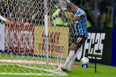 Porto Alegre, RS, Brasil, 29/05/2025 - Grêmio vs Sportivo Luqueño-PAR, na Arena, pela Sul-Americana 2025 - Foto: Jefferson Botega/Agência RBSIndexador: jeff botega<!-- NICAID(16048826) -->