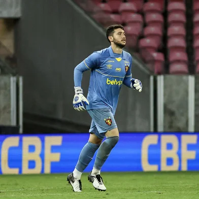 Caíque França, goleiro do Sport que é alvo do InterSport x Fortaleza  Copa do Nordeste 2024  21/02/2023Foto: Paulo Paiva/ Sport Recife<!-- NICAID(15698167) -->
