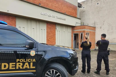 PORTO ALEGRE, RS, BRASIL - Operação Erga Omnes mira juiz do Trabalho suspeito de corrupção em envolvimento com leiloeiros. Polícia Federal/Divulgação - FOTO: POLÍCIA FEDERAL, DIVULGAÇÃO<!-- NICAID(15932398) -->