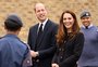 William e Kate Middleton participam de primeiro compromisso público após morte de Philip