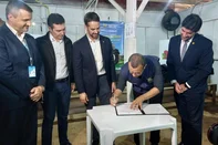 Ministro das Cidades, Jader Filho, e governador do RS, Eduardo Leite, assinam protocolo de intenção para aporte do governo do RS em cooperativas habitacionais<!-- NICAID(16052578) -->