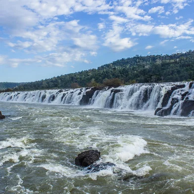 **A PEDIDO DE SAMUEL BIZACHI**O Salto do Tucumã, localizado no Parque Estadual do Turvo, em Derrubadas, no norte gaúcho.<!-- NICAID(15179885) -->