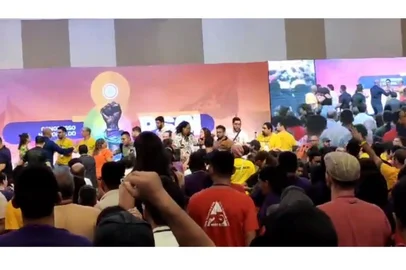 Briga Congresso PSOL - Reprodução<!-- NICAID(15556756) -->
