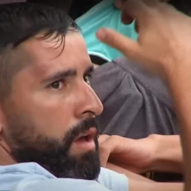 O assaltante gaúcho Dieguinho, retratado logo após sua prisão no Espírito Santo, onde estava foragido
