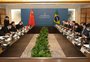 Os três itens do cardápio no primeiro dia da missão brasileira na China