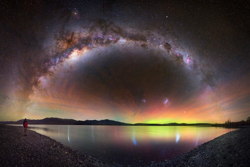 6ª edição do concurso Milky Way Photographer of the Year. Na foto, a via láctea em Lake Tekapo, na Nova Zelândia. - Foto: Tom Rae/Capture The Atlas/DivulgaçãoIndexador: Daniel Zafra Portill <!-- NICAID(15449207) -->