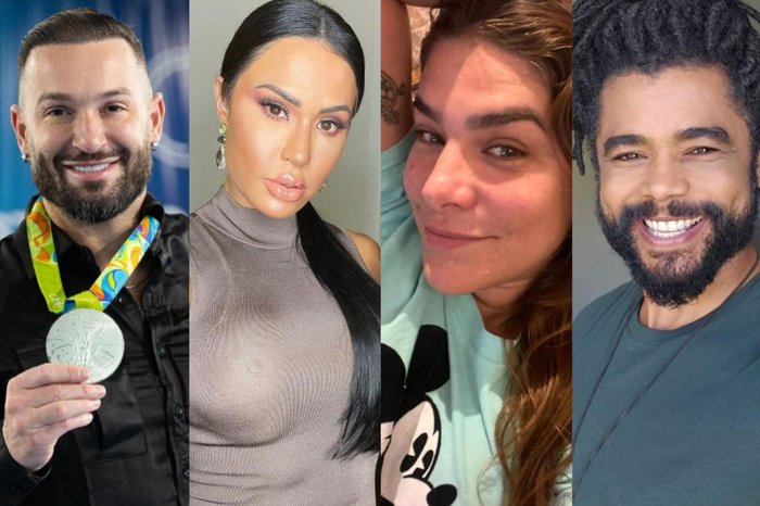 Instagram @diegohypolito,@graoficial,@priscilafantin,@diogo.allmeida / Reprodução Instagram @diegohypolito,@graoficial,@priscilafantin,@diogo.allmeida / Reprodução