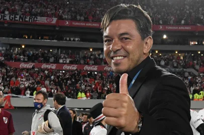 futebol, Marcelo Gallardo, River Plate<!-- NICAID(14951858) -->