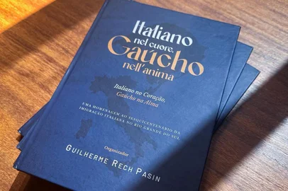 Fernando Brasil / Divulgação Com o objetivo de registrar e celebrar os 150 anos da imigração italiana no Rio Grande do Sul, será lançada na próxima quinta-feira (13), às 15h30, na Feira do Livro de Porto Alegre, a obra Italiano nel cuore, Gaúcho nell’anima. O material foi idealizado pelo deputado estadual Guilherme Pasin.<!-- NICAID(16164919) -->