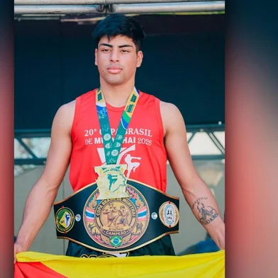 Lutador de Muay Thai de Sertão é campeão da Copa do Brasil no Espírito Santo<!-- NICAID(16345887) -->