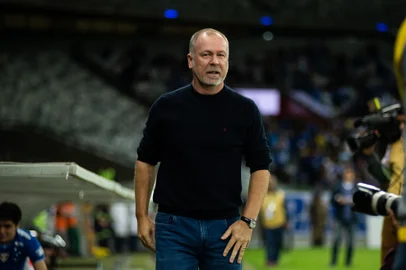 8/6/2019: Cruzeiro x Corinthians, oitava rodada do Campeonato Brasileiro 2019, no estádio Mineirão em Belo Horizonte.Técnico Mano Menezes.<!-- NICAID(14151099) -->