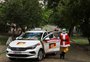 Em ano difícil para os gaúchos, taxista se veste de Papai Noel com as cores do Rio Grande do Sul: "Esperança"