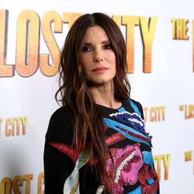 Sandra Bullock participa de uma exibição de "The Lost City" no Whitby Hotel em 14 de março de 2022 em Nova York<!-- NICAID(15041781) -->