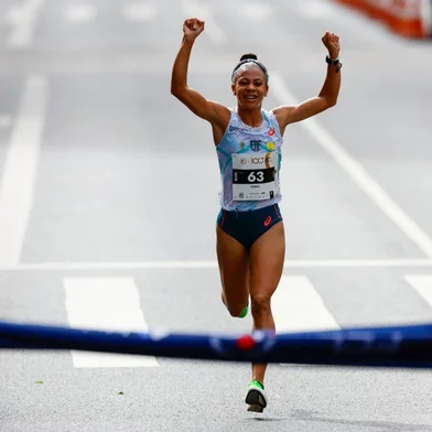 Nubia Oliveira, atletismo