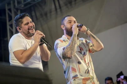 A dupla sertaneja Jorge e Mateus realiza show na Festa da Uva, em Caxias do Sul, no próximo sábado (19).<!-- NICAID(15018405) -->