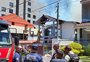 Incêndio destrói casa de madeira em Passo Fundo; criança de sete anos é resgatada por vizinhos
