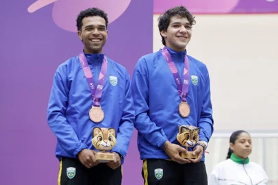 Luan Rodrigues e Pedro Freitas, ciclismo, madison