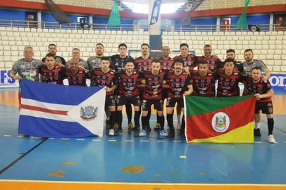 Time da ABF de São Lourenço do Sul na Taça Brasil 2023.