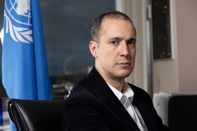 Kaveh Madani, diretor do Instituto de Água, Meio Ambiente e Saúde da Universidade das Nações Unidas (UNU-INWEH).<!-- NICAID(16233518) -->