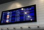 Vento provoca atrasos em voos no aeroporto Salgado Filho, em Porto Alegre