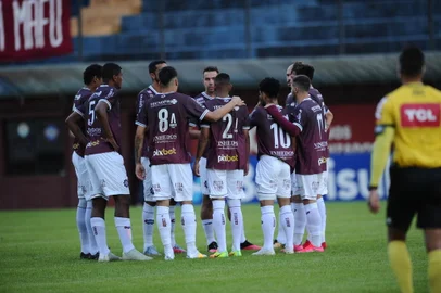 CAXIAS DO SUL, RS, BRASIL (10/10/2021)Ser Caxias X ABC pelas quartas de final da Série D do Campeonato Brasileiro no Estádio Centenário em Caxias do Sul (Antonio Valiente/Agência RBS)<!-- NICAID(14911829) -->