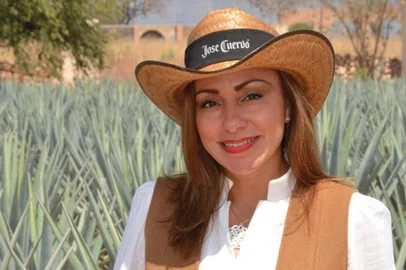 Executiva mexicana Araceli Ramos Rosaldo, da José Cuervo, a mais antiga produtora de tequila do mundo.<!-- NICAID(16267224) -->