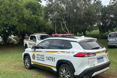 Registros de homicídio em Sarandi nesta segunda-feira.<!-- NICAID(16226501) -->