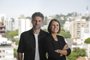 Porto Alegre, RS, Brasil, 11-03-2024: Os jornalistas Paulo Germano e Juliana Bublitz. Eles apresentam o Perimetral Podcast. Foto: Mateus Bruxel / Agência RBSIndexador: Mateus Bruxel<!-- NICAID(15701966) -->