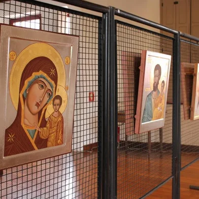 Exposição "Theotokos - Iconografia Russo Bizantina", de Cristiliane Polachini, está no Museu do Imigrante <!-- NICAID(14709003) -->