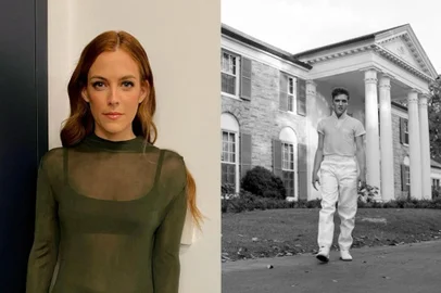 Mansão Graceland e Riley Keough<!-- NICAID(15770144) -->