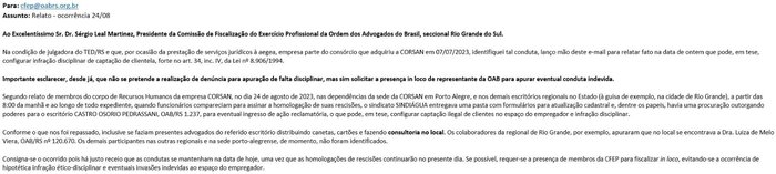 Corsan / Reprodução