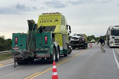 Motorista do Fiat/Strada morreu em acidente na BR-392, em Canguçu