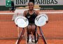 Vitória Miranda conquista títulos de simples e duplas do tênis em cadeira de rodas juvenil em Roland Garros