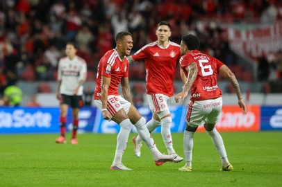 PORTO ALEGRE, RS, BRASIL, 29-07-2026: Internacional x Flamengo em duelo válido pela 21ª rodada do Campeonato Brasileiro. Foto: Ricardo Duarte/SC InternacionalIndexador: ricardo duarte<!-- NICAID(16336997) -->