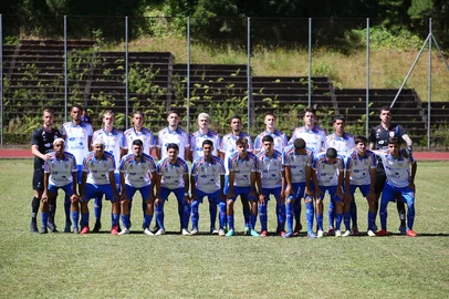 CAXIAS DO SUL, RS, BRASIL04/12/2025. Apafut x Guarani-VA, jogo de ida válido pela final da segunda divisão do Campeonato Gaúcho 2025 (Gaúchão Série B) e realizado no estádio do Sesi Caxias do Sul. (Porthus Junior/Agência RBS)<!-- NICAID(16180577) -->