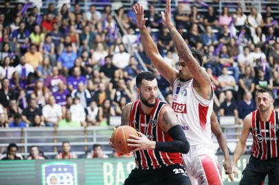 Ralfi Ansaloni, São Paulo FC, basquete