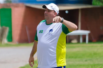 Técnico da Seleção Brasileira de Futebol de Surdos Paulo André Cazarotto<!-- NICAID(15074934) -->