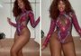 De body cavado, Iza arranca elogios de seguidores ao dançar Beyoncé