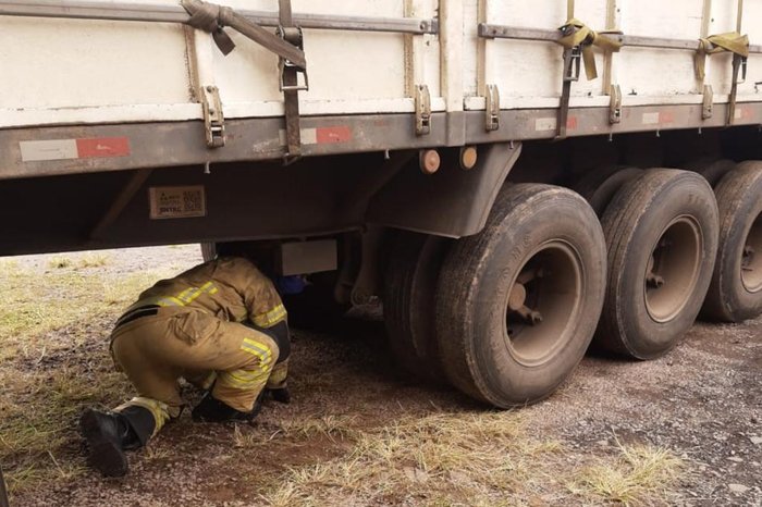 Corpo de Bombeiros de Vacaria / Divulgação