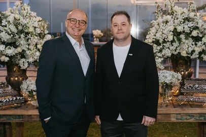 Vicente Perini e Mateus Zanotti, presidente e vice, respectivamente, do SEGH Uva e Vinho 2026-2029.<!-- NICAID(16207120) -->