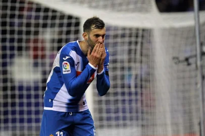 léo baptistão, futebol, espanyol, leo baptistao<!-- NICAID(14860623) -->