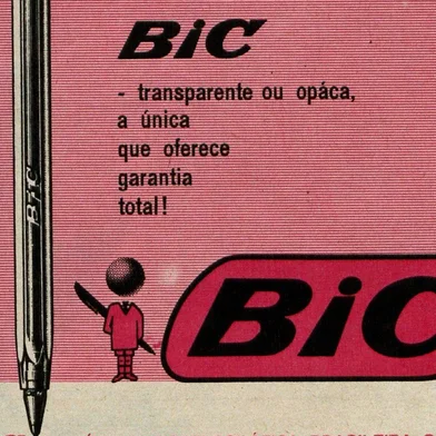 Propaganda da Bic em 1963.<!-- NICAID(16232231) -->