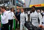 Brad Pitt filma em Silverstone durante GP da Inglaterra